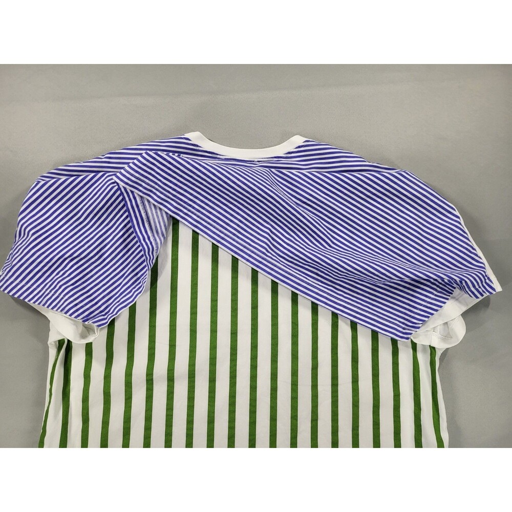 ZARA Oversized Hybrid T-Shirt Size L - Rare Multi-Pattern Design - Picture 9 of 10